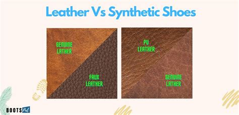 synthetic leather vs shoes